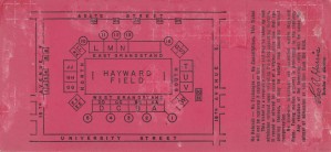Hayward Stadium Map Agate Street_Oregon Duck Football Stadium Map_Vintage College Stadium Map Art